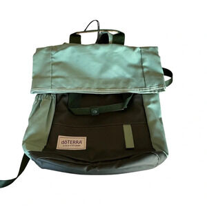 Doterra women's teal and green backpack